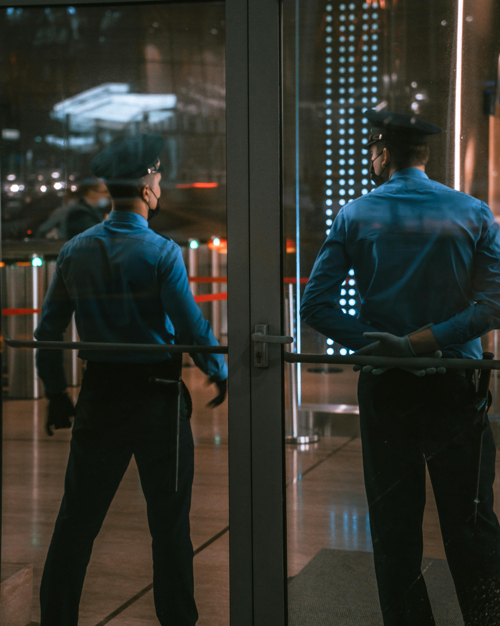 OMM Guard security officers on site